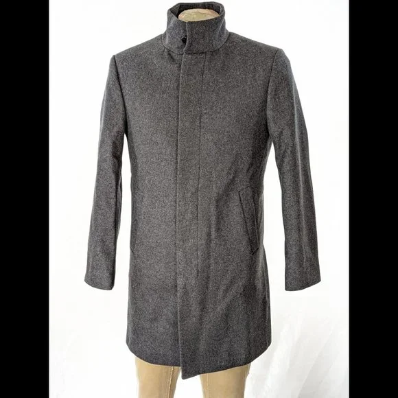 Club monaco funnel store neck topcoat